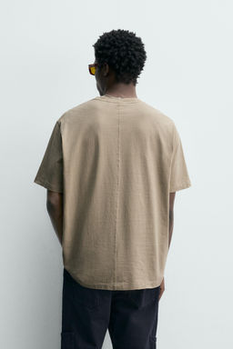 CAMISETA REGULAR FIT LIGHTWEIGHT ORIGINS / Beige vigor?