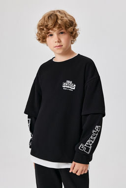 ACOOLA / Джемпер детский для мальчиков Snofrisk черный  фото 5