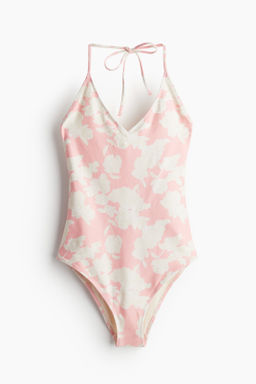 Traje de ba?o con escote halter