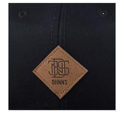 Бейсболка DJINNS арт. 6P SB Inka Delta Rev. (черный / бордовый)