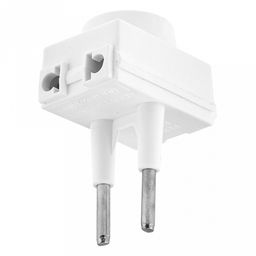 Тройник Toker 3ТМ 4,5х3х7см, пластик/металл, белый (Россия) - Домашняя мода фото 2