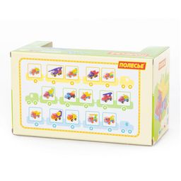 Леон, автомобиль-самосвал (в коробке) - Полесье фото 12