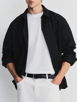 Плетеный ремень из натуральной кожи ZR2605071403-50 / Zarina