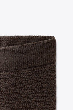 TEXTURED KNIT MAXI SKIRT - Zara фото 9