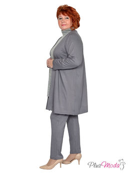 Кардиган Модель №1406 размеры 44-84 - Plusmoda фото 8