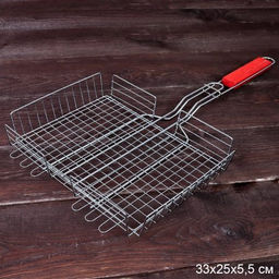 Решетка для барбекю глубокая 32х24х62 см / 112-4 /уп 25/