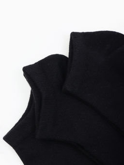 Носки мужские спортивные укороченные Resport, набор 3 пары, размер 46-47, чёрные