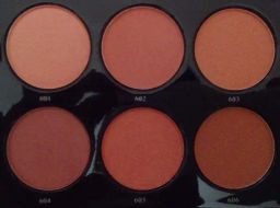 Triumpf CTBL-06 Пудровые Румяна Luminous blush №605 "Розовый Янтарь" (уп-6шт)