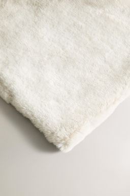 FAUX FUR THROW - Zara фото 2