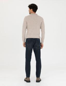 Petrol Slim Fit Jean Pantolon