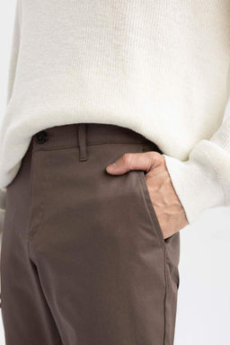 Узкие брюки приталенного кроя - Defacto фото 8