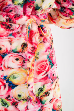 Халат женский из ультрасофта Светлана цветы - Амадэль фото 16