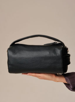 Кожаная сумка Solea DBR 31365 черный