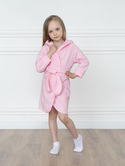 Халат детский светло-розовый 908 (86, 52)