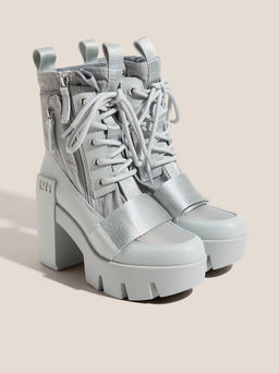 Ботильоны UNITED NUDE Grip Combat Mid Артикул 4638414, светло-серый