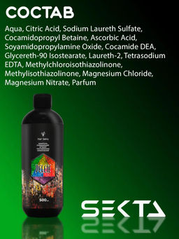 Шампунь очищающий от всех посторонних накоплений DELETE 500мл HAIR SEKTA