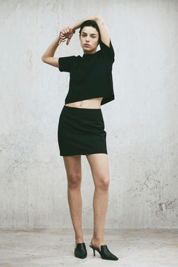 Camiseta en punto fino - H&m фото 2