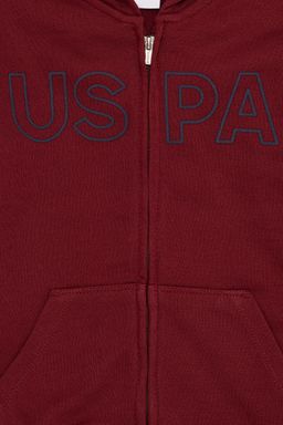 Толстовка с капюшоном для мальчиков Cherry Basic - U.s. polo assn фото 3