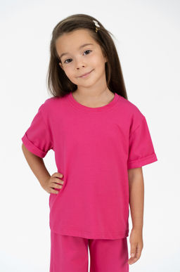 Костюм детский фуксия 7060 (128)