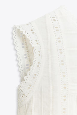 ROMANTIC SLEEVELESS TOP - Zara фото 6