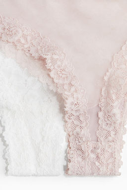 Pack de 3 bragas Brazilian de encaje - H&m фото 6