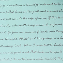 Пленка для цветов Послание, мятный, 0,6 х 10 м - UPAK LAND фото 2