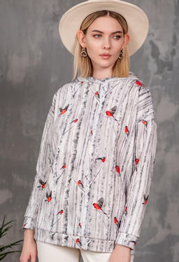 Худи с принтом HPP001 - Sahar art lab фото 11