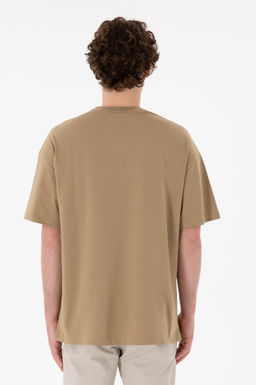 Erkek Oversize Fit Bisiklet Yaka Haki Ti__rt Sepette S_rpriz _ndirim - U.s. polo assn фото 6