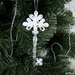 Новогоднее украшение Ключик 16 см / LC24Y-014 /уп 80/320/