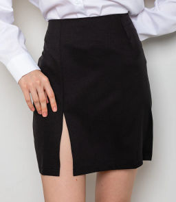 Юбка #БШ2815, чёрный - Dommod фото 5