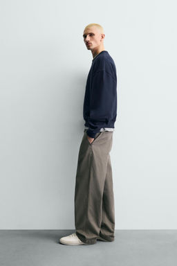 SUDADERA CREWNECK ESTAMPADO CABALLO / Marino - Zara фото 6