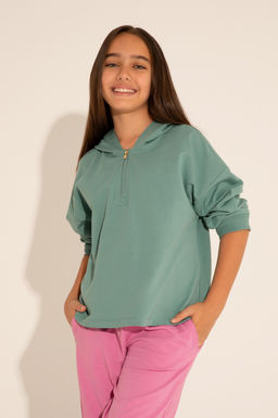 U. S. Polo Assn Мятная толстовка с капюшоном для девочек - U.s. polo assn фото 11