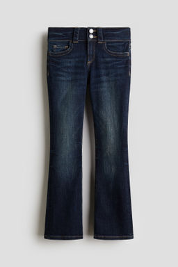 Bootcut Leg Low Jeans