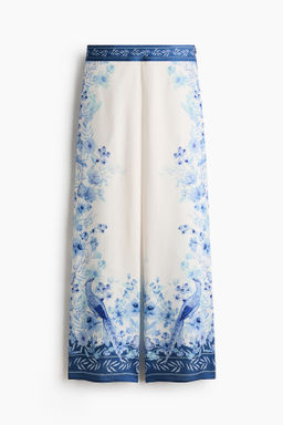 Pantal?n estampado en lyocell