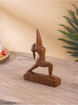 Фигурка «Растяжка», 15×4×20 см, дерево суар