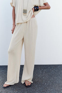 RUSTIC STRAIGHT-LEG TROUSERS