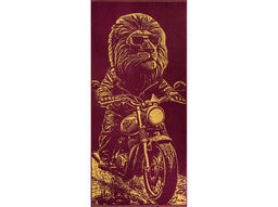 Полотенце махровое 6с102.411ж1 Моторалли(кр.дерево1) 67х150см