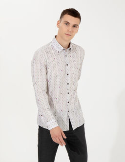 A__k Kahverengi Slim Fit Uzun Kollu G_mlek