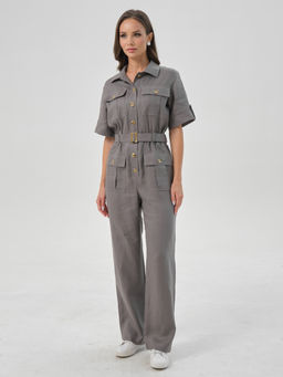 Комбинезон льняной - Stilla фото 9