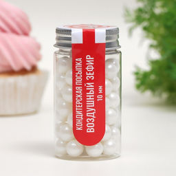 Кондитерская посыпка Воздушный зефир, 10 мм , 50 г - Simaland фото 2