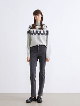 Slim Fit Kad?n Jean Pantolon