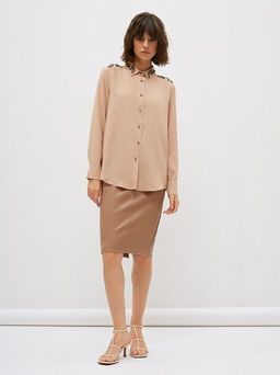 Conso/PR 200908 - beige Блузка  фото 6