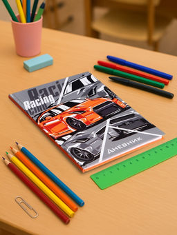 Цена за 2 шт. Дневник школьный для 1-11 классов, «Тачка RACING», твёрдая обложка 7БЦ, глянцевая ламинация, 40 листов