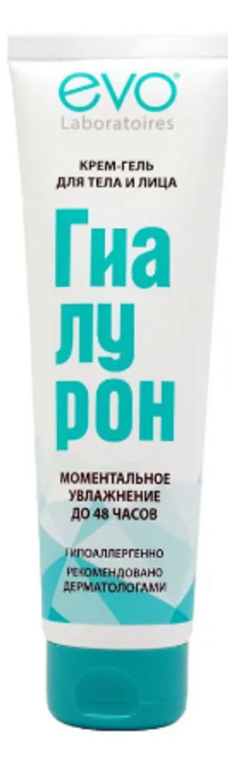 EVO крем-гель д/тела и лица Гиалурон 150мл Моментальное увлажнение