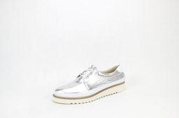 Туфли полуботинки 103.manw.silver/white