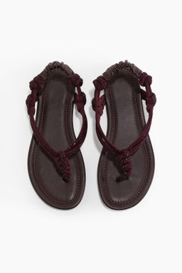 Sandalias con strass