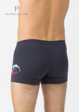 Мужские трусы-шорты PMH-1353 Темно-серый - Pantelemone фото 2