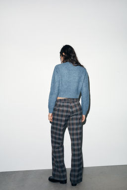 CHECK TROUSERS - Zara фото 8