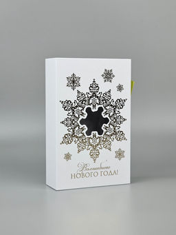 Коробка?книга Новый год: Снежный вальс, тиснение, 20 х 12.5 х 5 см - Дарите счастье фото 2