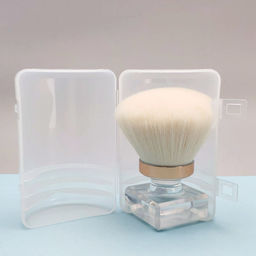 Kristaller Кисть-сметка для удаления маникюрного опила и волос, белый фото 4